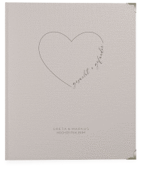 Klick: Details zu Hochzeitsalbum "Lebenstraum" anzeigen Hochzeitsalbum Lebenstraum 21 x 25 cm grau