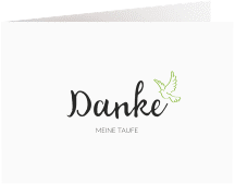 Klick: Details zu Danksagung Taufe "Belief" anzeigen Danksagung Taufe "Belief"