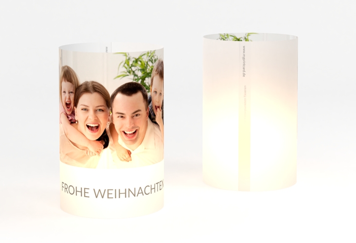 Windlicht Weihnachten Cozy Windlicht weiss hochglanz