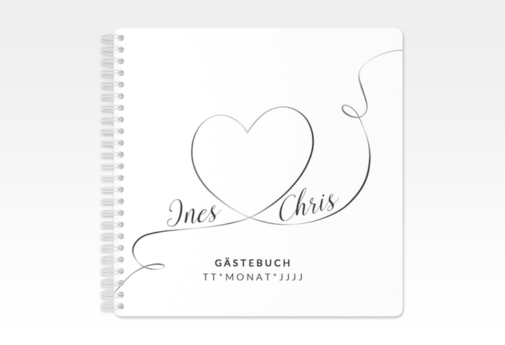 Gästebuch Hochzeit Dolce Ringbindung