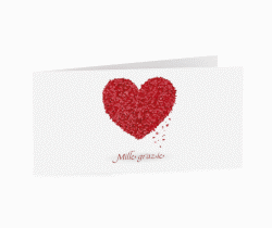 Klick: Details zu Ringraziamenti matrimonio collezione Colonia anzeigen Ringraziamenti matrimonio collezione Colonia DIN lang Klappkarte