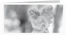 Klick: Details zu Danksagungskarte Trauer "Putte" anzeigen Danksagungskarte Trauer "Putte"