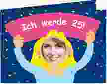 Einladung Geburtstag "Comic Woman"