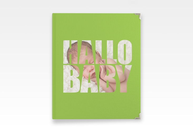 Baby Fotoalbum Wunderlich 21 x 25 cm gruen