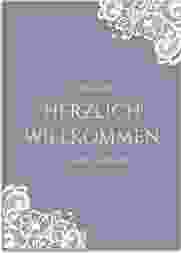 Willkommensschild Leinwand "Vintage"