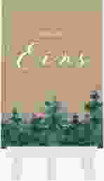 Tischnummer Hochzeit Evergreen Tischaufsteller Kraftpapier