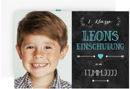 Klick: Details zu Einschulungskarte "Buchstabenparty" anzeigen Einschulungskarte "Buchstabenparty"
