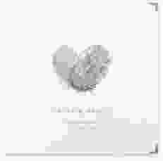Gästebuch Selection Hochzeit Fingerprint Leinen-Hardcover lila schlicht mit Fingerabdruck-Motiv