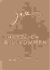Willkommensschild Poster "Jawort"