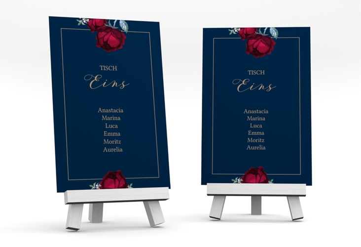 Tischaufsteller Hochzeit Peonies Tischaufsteller elegant mit Pfingstrosen