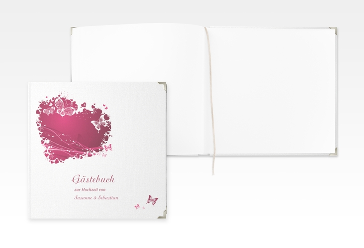 Gästebuch Selection Hochzeit Mailand Leinen-Hardcover