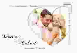 Antwortkarte Hochzeit "Sweetheart"