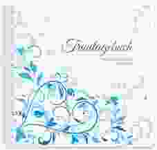 Trautagebuch Hochzeit "Lilly" Trautagebuch Hochzeit blau