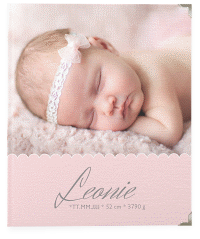 Klick: Details zu Baby Fotoalbum "Serenity" anzeigen Baby Fotoalbum Serenity
