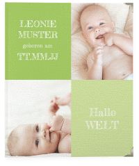 Klick: Details zu Baby Fotoalbum "Freude" anzeigen Baby Fotoalbum "Freude"