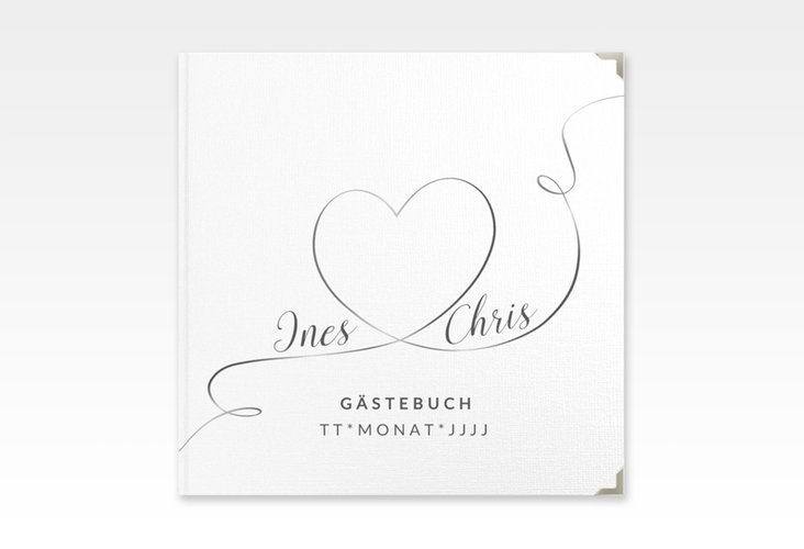 Gästebuch Selection Hochzeit Dolce Leinen-Hardcover