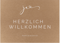 Klick: Details zu Willkommensschild Poster "Jawort" anzeigen Willkommensschild Poster "Jawort"