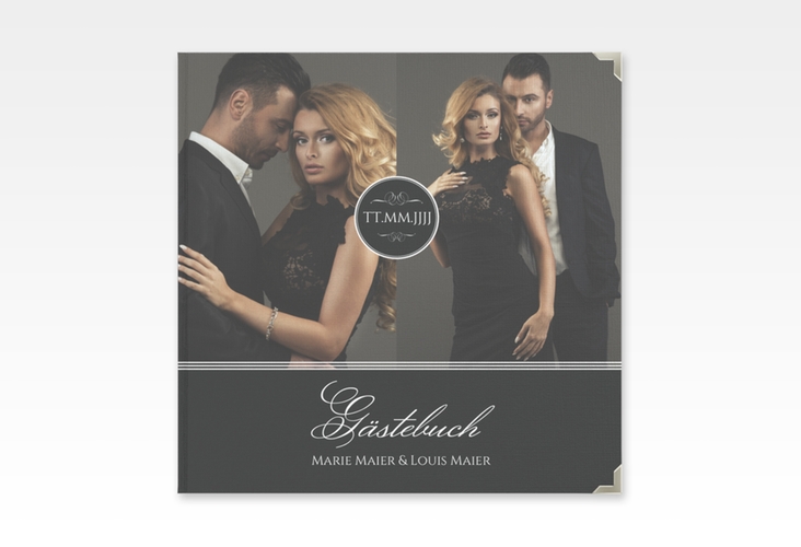 Gästebuch Selection Hochzeit Elegancy Leinen-Hardcover