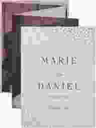 Foto-Leporello Hochzeit Glitter Leporello rosa