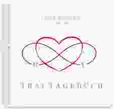 Trautagebuch Hochzeit Infinity Trautagebuch Hochzeit rot