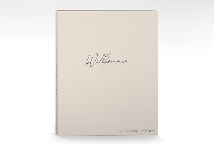 Gästemappe Ferienwohnung A4 Lieblingsort Gästemappe A4