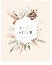 Klick: Details zu Stammbuch A4 "Bohemian" anzeigen Stammbuch A4 Bohemian Stammbuch A4 beige