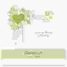 Gästebuch Creation Hochzeit Triest 20 x 20 cm, Hardcover gruen
