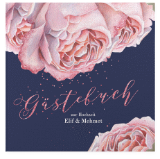 Klick: Details zu Gästebuch Selection Hochzeit "Cherie" anzeigen Gästebuch Selection Hochzeit Cherie Leinen-Hardcover rosa