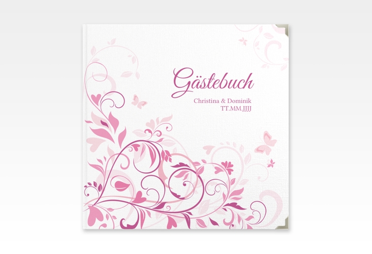 Gästebuch Selection Hochzeit Lilly Leinen-Hardcover