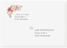 Klick: Details zu Kuvert C6 "Flowers" anzeigen Kuvert C6 "Flowers" C6 weiss
