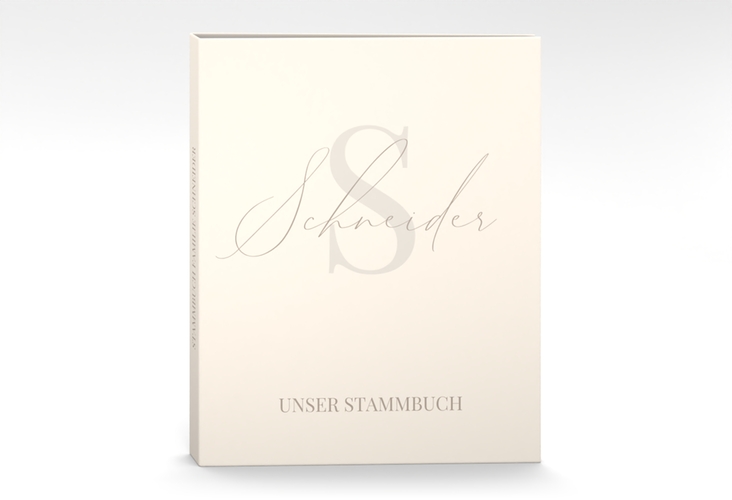 Stammbuch A4 Familienname Stammbuch A4 beige