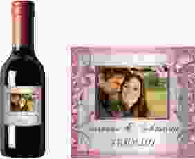 Piccoloetikett Hochzeit Toulouse Etikett Piccolo rosa