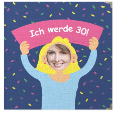 Gästebuch Selection Geburtstag "Comic Woman"