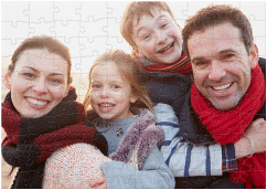 Fotopuzzle 100 Teile Clean 100 Teile