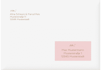 Klick: Details zu Kuvert C6 "Glam" anzeigen Kuvert C6 Glam DIN C6 rosa