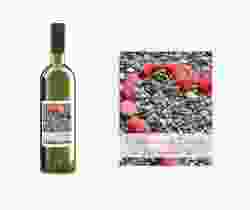 Etichette vino matrimonio collezione Bilbao Etikett Weinflasche 4er Set rosso