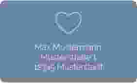 Empfängeretikett Hochzeit "Lebenstraum"