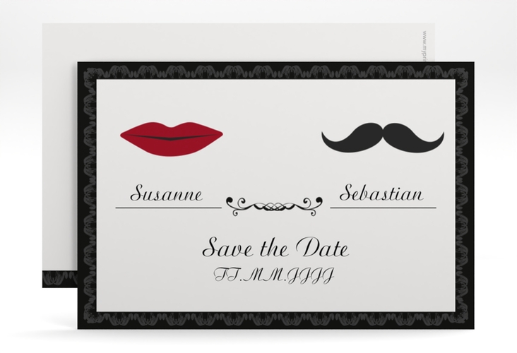 Save the Date-Karte Hochzeit Montpellier A6 Karte quer