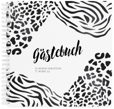 Klick: Details zu Gästebuch Geburtstag "Wild" anzeigen Gästebuch Geburtstag "Wild"