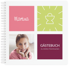 Klick: Details zu Gästebuch Kommunion "Arcula" anzeigen Gästebuch Kommunion "Arcula"