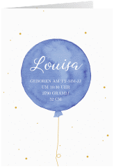 Geburtskarte "Kinderleicht"