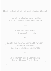 Einleger A6 hoch A6 Karte hoch