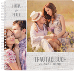 Klick: Details zu Trautagebuch Hochzeit "Landliebe" anzeigen Trautagebuch Hochzeit "Landliebe" Trautagebuch Hochzeit braun