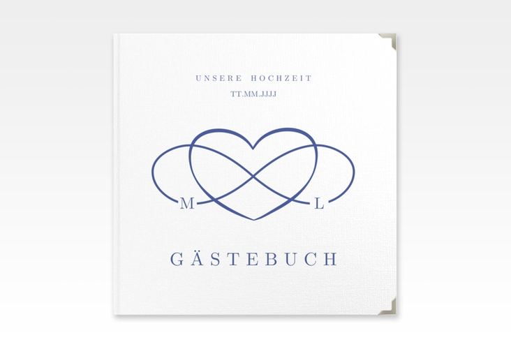 Gästebuch Selection Hochzeit Infinity Leinen-Hardcover