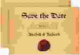 Save the Date-Karte "Mittelalter"