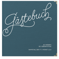 Gästebuch Selection Geburtstag "Schwungvoll"