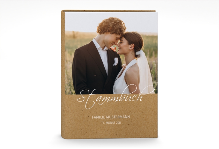 Stammbuch A5 Big Picture Stammbuch A5 mit Foto des Brautpaars