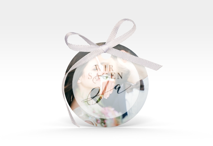 Geschenkanhänger Hochzeit Amazing Geschenkanhänger, rund
