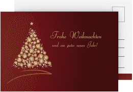 Klick: Details zu Weihnachtskarte "Edel" anzeigen Weihnachtskarte "Edel"