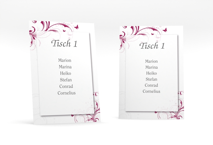 Tischaufsteller Hochzeit Palma Tischaufsteller